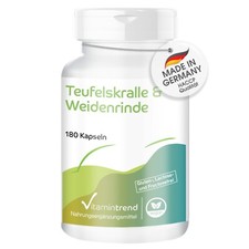 Teufelskralle & Weidenrinde - 180 Kapseln - v...