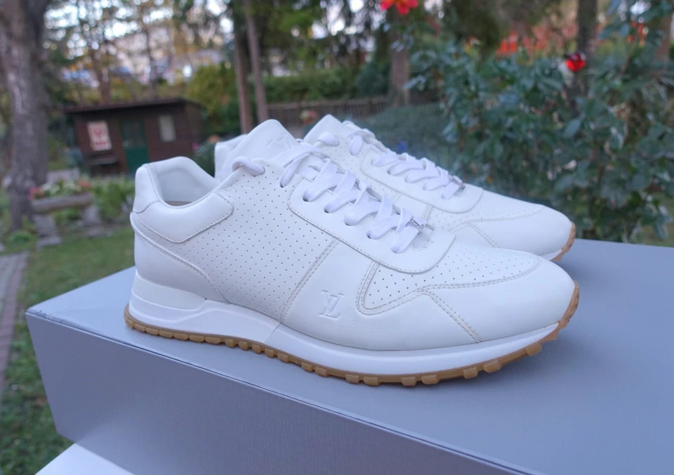 LOUIS VUITTON X SUPREME SHOES 44 shoe sneaker sneakers white 10 runway - Bild 3 von 4