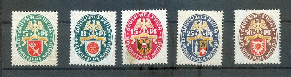 Dr-Weimar 430/34 Set * Mh 75EUR (71275