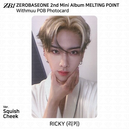 ZEROBASEONE ZB1 2nd Mini Album Melting Point POB Photocard AM WM KT4 MS EL BR - Picture 125 of 186