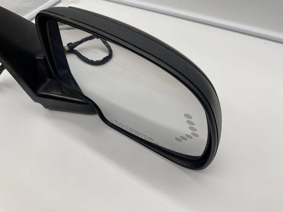 Espejo retrovisor eléctrico para puerta derecha Chevy Silverado 2006-2007 pasajero con intermitente OEM Foto 3 de 4