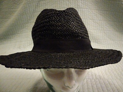 Torrid Tan Straw Hat with Black Band torrid | Accessories | Torrid Black Straw Panama Hat | Poshmark main image 4