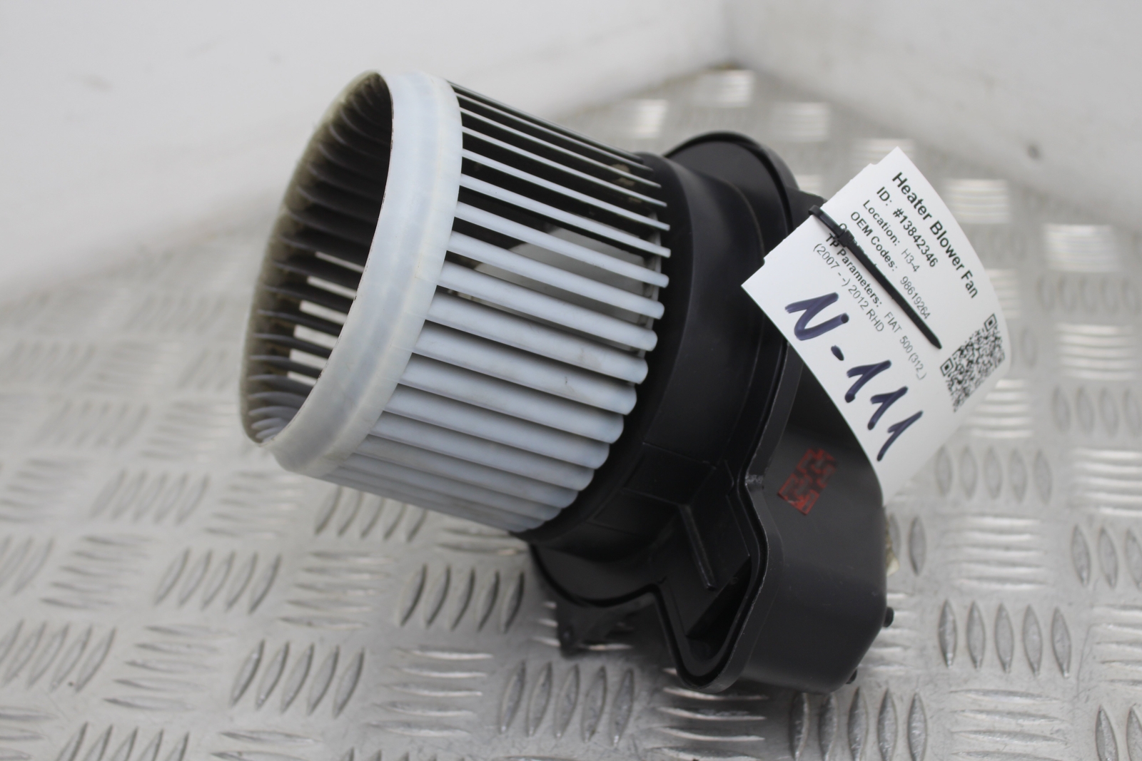 FIAT 500 312 (2007+) HEATER BLOWER FAN 98619264 (N111) eBay