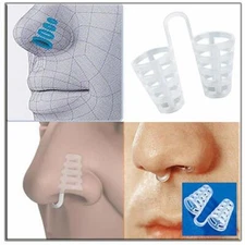Reusable Nose Dilators Vents Anti Snoring Device Sleep Apnea Aids S + M + L Size