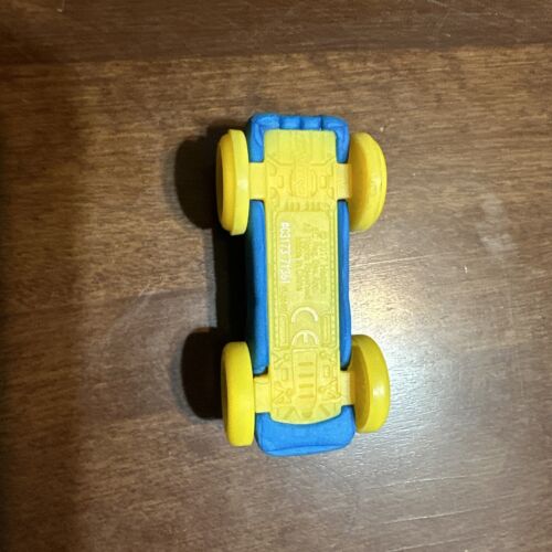 2017 Hasbro Nerf Nitro Foam Blue W/ Yellow Wheels Toy Sports Car - Picture 3 of 4