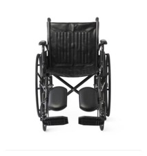 Medline K1206N22E Manual Wheelchair - Black