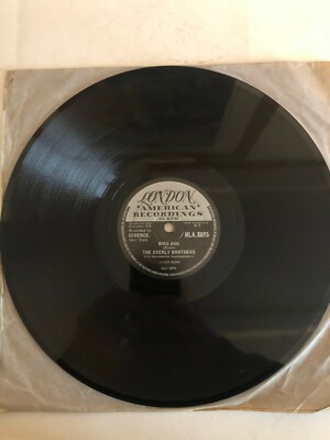 London American Recordings Vinyl 78  The Everly brothers Bird dog/Devoted to ...