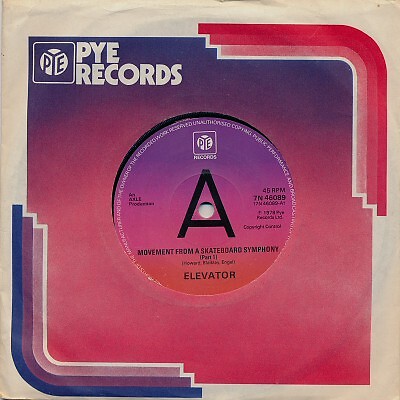 Elevator  - Movement From A Skateboard Symphony (7'')