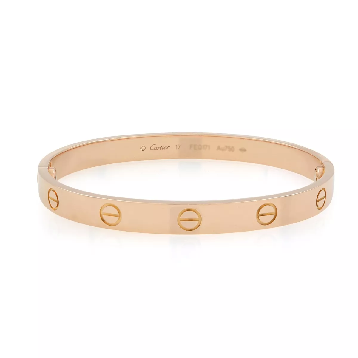 Cartier LOVE Bracelets - White, Yellow & Rose Gold