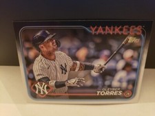 2024 Topps Series 1 #210 Gleyber Torres New York Yankees Baseball Card