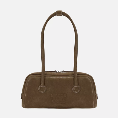 Marge sherwood Soft Baguette Bag_Chestnut Nubuck/ Marge Sherwood 
