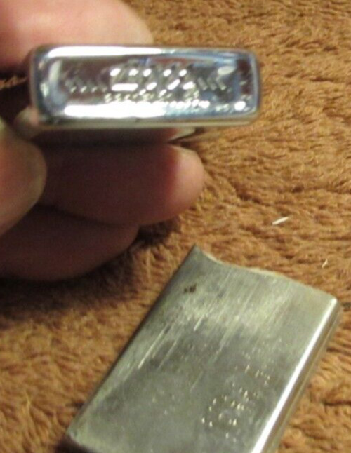 Vintage One Day at a Time Alcoholics Anonymous Zippo Lighter Betsy J 10-25-83