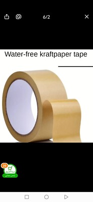 3Ps Strong Reinforced Kraft paper adhesive Tape .79x20mm Packaging Self Adhesive