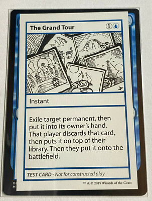 THE GRAND TOUR - MYSTERY BOOSTER TEST CARD - MTG - MAGIC - NM | eBay