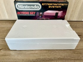 Console Nintendo NES set azione completo CIB Super Mario/Caccia all'anatra