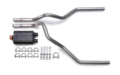 1988-95 GMC Sierra Dual Exhaust Kit Flowmaster Super 40 Series Muffler Kit