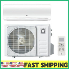 12000 BTU Mini Split Air Conditioner  Heat Pump R32 Refrigerant 21 SEER2 115V