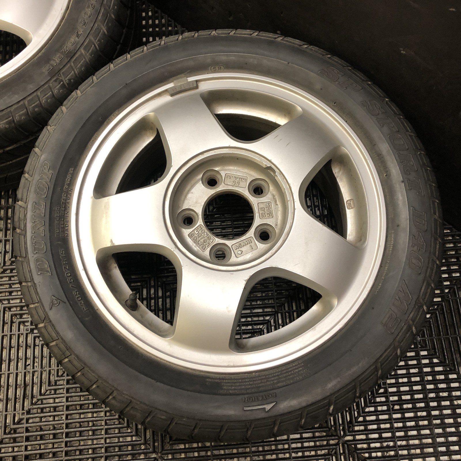 Acura NSX OEM Wheel Pair 15" Front 15x6.5+55 #012326