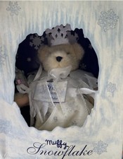 MUFFY VANDERBEAR SNOWFLAKE Queen 1993 NORTH AMERICAN BEAR NABCO plush in box