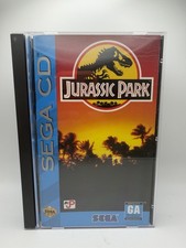 Jurassic Park (Sega CD, 1993) CIB Complete In Box /w Registration Card