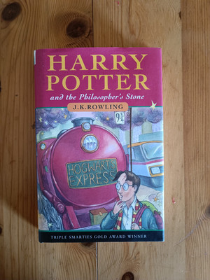 Harry Potter and the Philosopher's Stone 1st first edition HB/DJ 39th
