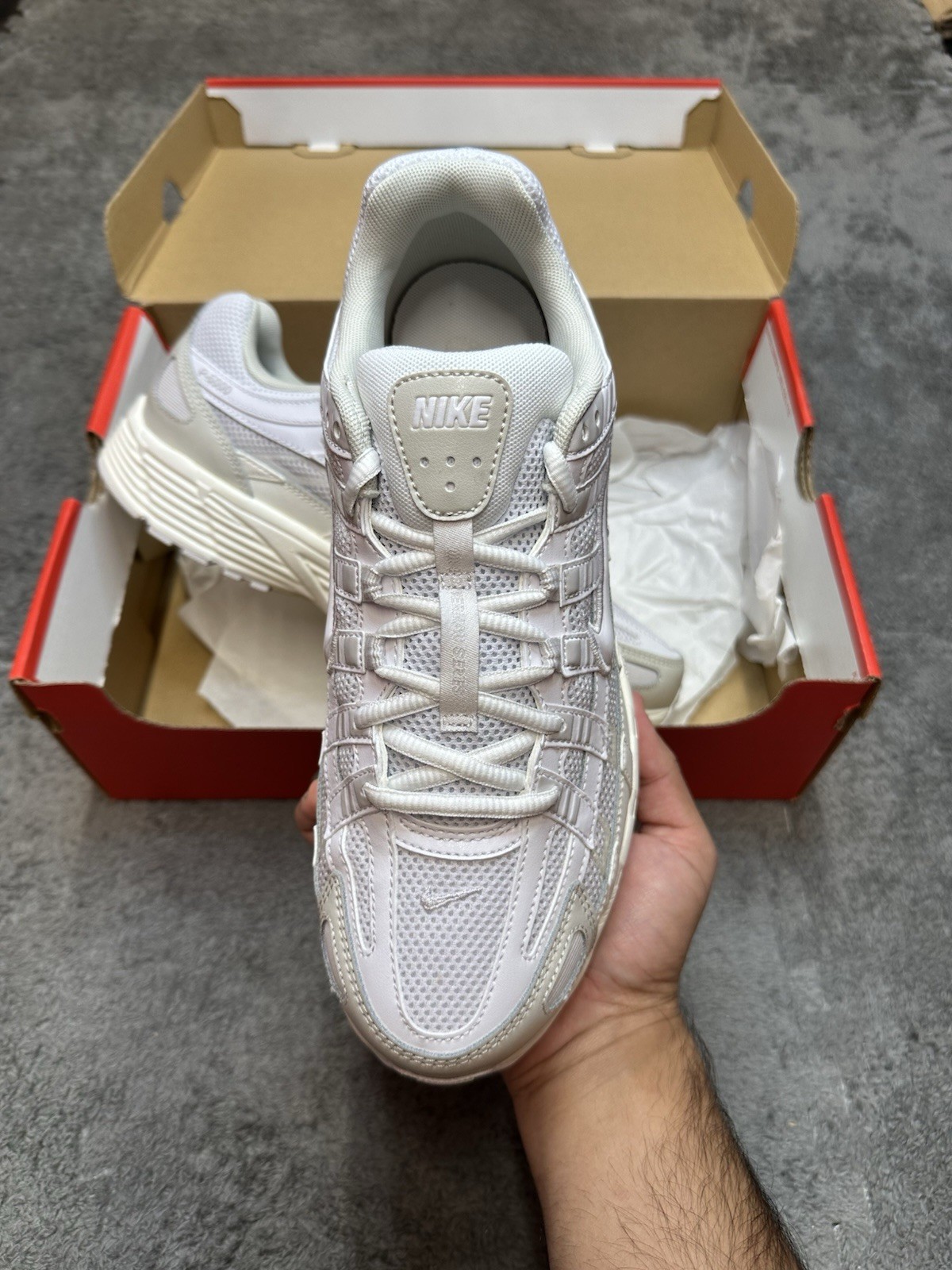 Nike P-6000 White Sail Vast Grey | Brand New | UK8.5 image 2