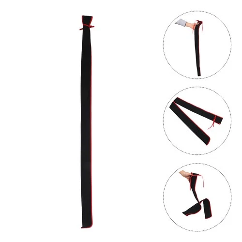 Velvet Fishing Rod Protective Bag Travel Cloth Cover Pole Holder