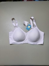NWT 2XL Xcutting Plus Size Wireless Full Coverage Bra Light Pink