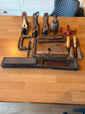 Job Lot of vintage Carpentry Tools Planes