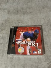 World Series Baseball 2K1 (Sega Dreamcast, 2000) – Complete CIB – Tested Working