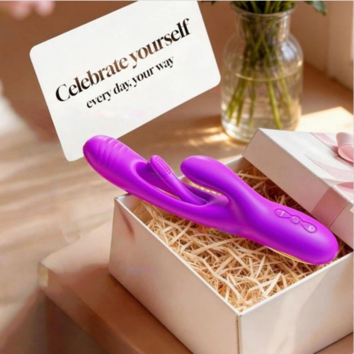 3in1-Massager-Flapping-Mapping-Rechargeable-Handheld Massager-Vibrator-for-Women - Picture 10 of 18