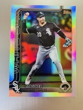Miguel Vargas 2025 Topps Series 1 Rainbow Foilboard #190 Chicago White Sox