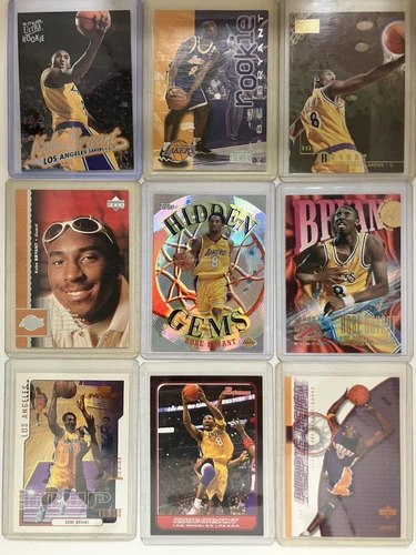 🔥🔥 Kobe Bryant Rookies - 9 Total Cards - Fleer Ultra Upper Deck Skybox Premium