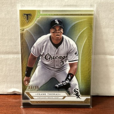 2018 Topps Triple Threads - Frank Thomas #80 Gold /99
