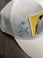 The Farm Evgeni Malkin Pittsburgh Penguins Autographed White Hat NHL Hockey