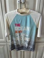 Cat Jack swim rashguard top size Medium or 8 The Ocean Is My Playground