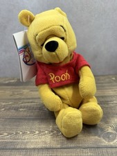 Jumping Bean pooh bean bag beanie plush Disney Store 8  With Tags 