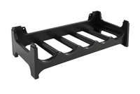 Bekaform Flaschenregal Schwarz Kunststoff Weinregal Stapelbar Regal 6 Flaschen