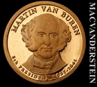 2008-S Presidential Dollar Martin Van Buren Proof — photo from another recent sale