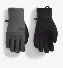 The North Face Men's Apex Insulated Etip Gloves, Dark Gray Heather, Size S