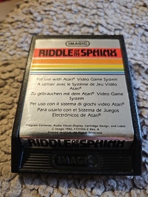 Atari 2600 Rätsel der Sphinx 1982