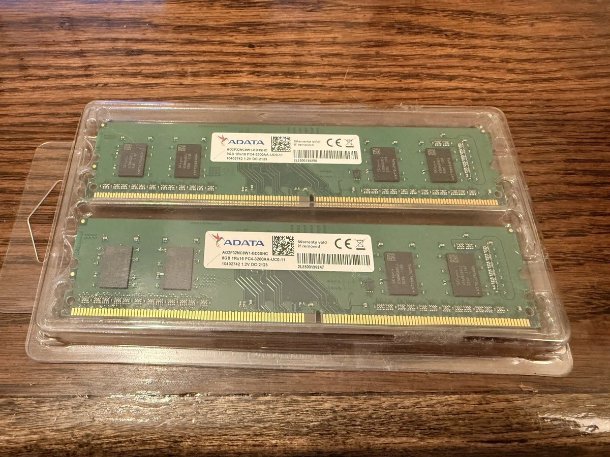 ADATA DDR4 SDRAM 16 GB Total Capacity Memory (RAM) for sale | eBay