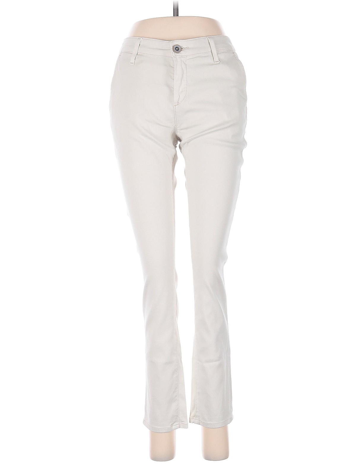Adriano Goldschmied Women Ivory Casual Pants 24W