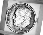 1964 D # 22 10C ROOSEVELT DIME