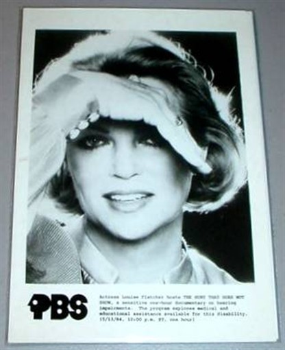 LOUISE FLETCHER - PBS TV Promo Photo