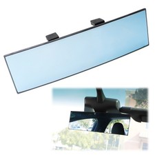 240mm Wide Angle View Anti-glare Curve Convex Clip On Rear View Mirror For Tesla