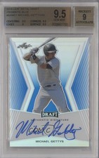 2014 Leaf Metal Draft Blue Prismatic 16/50 Michael Gettys BGS 9.5 Auto 2o2
