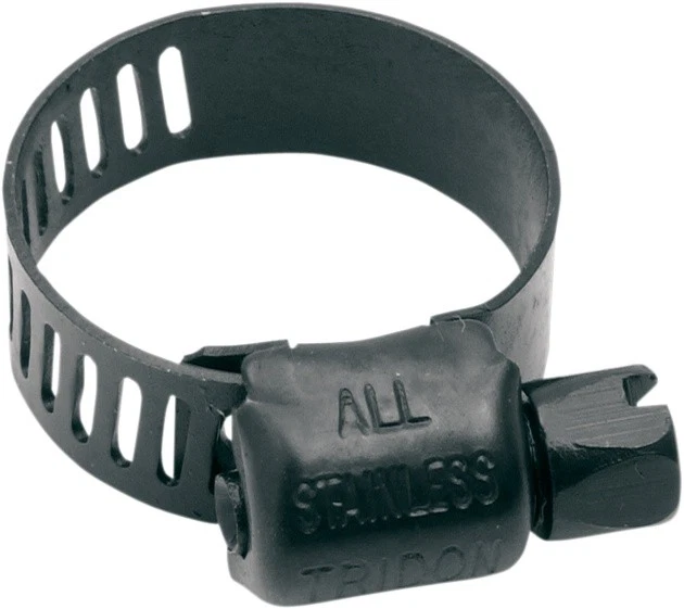 Jagg Oil Hose Clamps 5/16"-3/8" Black 10 Pack - Image 1 of 1