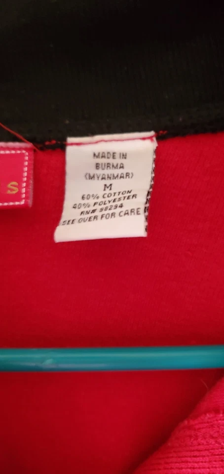 Suéter Cárdigan de Navidad Onque Informals con adornos navideños botones de anique. M Foto 3 de 4