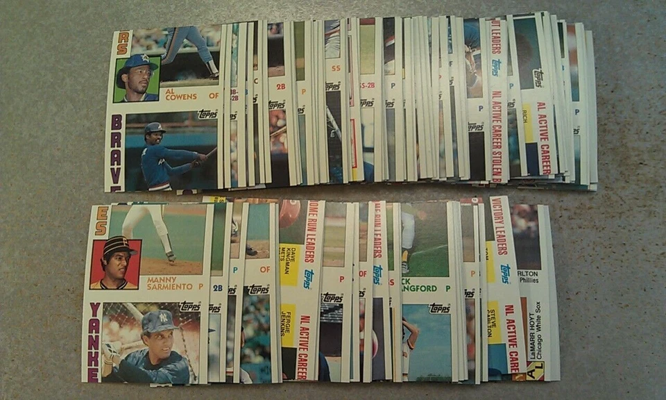 1984 Topps Baseball MLB OVERSIZE PLUS MISCUT Oddball Cards WOW YOU PICK - Image 4 of 4